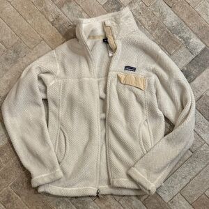 Patagonia Cream Fleece Jacket